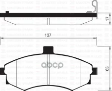 ������� ��������� ��������, �������� Sangsin Brake SP1152 SP1152 ����