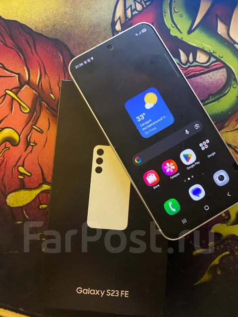 Samsung Galaxy S23 FE. �/�, 256 ��, �����, 4G LTE, NFC, ������� �������, ������������ ������� ����