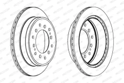 ���� ��������� ������ Ferodo DDF1743 DDF1743 ����