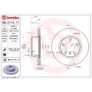 ���� ��������� UV Coated | ����� | Brembo 09C11411 09C11411 ����