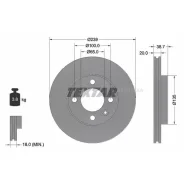 ���� ��������� �������� ������������� (�������� 2��) Textar 92012103 92012103 ����