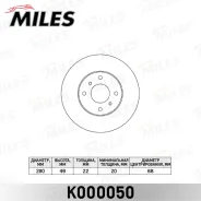 ���� ��������� �������� D=280��. ������������� Nissan Almera (N16E) 00-06/Primera (P11E) 96-02 (TRW DF4169) K000050 Miles K000050 K000050 ����