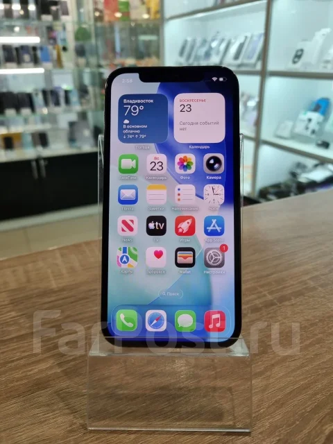 Apple iPhone 12 Pro. �/�, 128 ��, �����, 3G, 4G LTE, NFC, eSIM, ������� �������, ������������ ������� ����