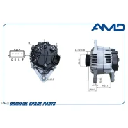 ��������� 37300-38400 (Hyundai Sonata Tagaz (2,0), AMD Amdel148 AMDEL148 ����