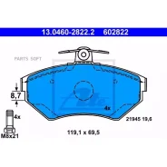 ������� ��������� �������� ������, AUDI: A4 1.6/1. ATE 13046028222 13046028222 ����