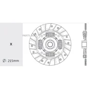 ���� ��������� MMC Delica 94-06/L300 86-00 Valeo PHC MB10 MB10 ����