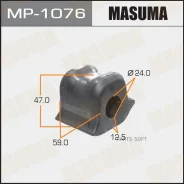 ������ ������������� Toyota Prius ������. ����. Masuma MP1076 MP1076 ����