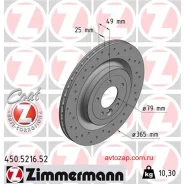 ���� ��������� ! Sport ����. 365x25/49-5x120 Land Rover Range Rover 3.0-5.0i/D 13 Zimmermann 450521652 450521652 ����