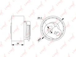 ����� �������� ����� ��� LYNXauto PB1236 PB1236 ����