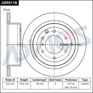 ���� ��������� ������ Advics Mitsubishi Pajero 4 3,2/3,8 Advics D6R511B D6R511B ����