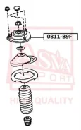 ����� ������� ������������ Subaru Tribeca W10 2004- ASVA 0811-B9F 0811B9F ����
