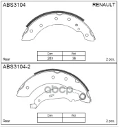 ������� ��������� ���������� ��� Allied Nippon ���. ABS3104 ABS3104 Allied Nippon ABS3104 ����