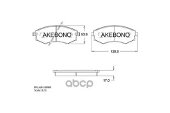 ������� ��������� �������� �������� Ssangyong Rexton / Rexton II (GAB_), Ssangyong Musso (FJ), Ssang Akebono ���. AN319WK AN319WK ����