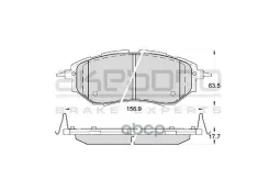 ������� ��������� ������ Legacy BL#, BP# 03- F PF-7499 Akebono ���. AN-703WK AN703WK ����