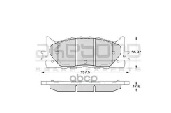 ������� ��������� (�������) Toyota Camry (XV40, XV50) 01-21 / Lexus ES 06-18 Akebono ���. AN-734K, �������� AN734K ����