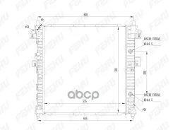 �������� ���������� ��� SsangYong Kyron/Actyon (05-) MT FEHU ���. FRC1038 FRC1038 ����