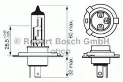 ����� Standard H4 12V 60/55W (�������) Bosch ���. 1987301001 1987301001 Bosch 1987301001 ����
