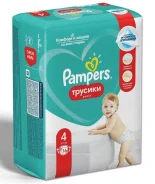 ����������-������� Pampers (�������) Pants 4 ����� 9-15 ��, 16 �� ����