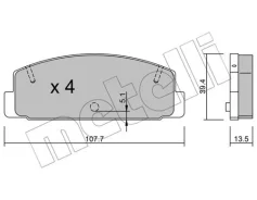 ������� ��������� �� 2203020 Metelli 2203020 ����
