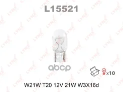 ����� W21W 12V W3X16D LYNXauto ���. L15521 L15521 LYNXauto L15521 ����