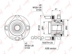 ������� ������ | ����� ����/��� | 4*100 LYNXauto ���. WH1011 WH1011 LYNXauto WH1011 ����