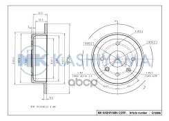 ���� ��������� ������ Chevrolet Lacetti (J200)05-/Daewoo Nubira 00- G10006 MK Kashiyama ���. G10006 G10006 ����