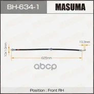 ����� ��������� Nissan Juke (F15E) �������� Masuma ������ 65399 Masuma ���. BH6341 BH6341 ����
