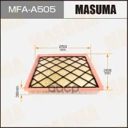 ������ ��������� Chevrolet Cruze 09-; Opel Astra J 09- 1.4 -1.6 Turbo, 1.3 -2.0 CDTi 09- Masuma 46291 Masuma ���. MFA-A505 MFAA505 ����