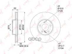 ���� ��������� ������������� (332x30) | ����� | LYNXauto ���. BN1006 BN1006 LYNXauto BN1006 ����
