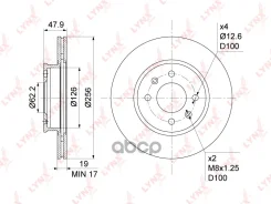 ���� ��������� ������������� (256x19) | ����� | LYNXauto ���. BN1054 BN1054 LYNXauto BN1054 ����