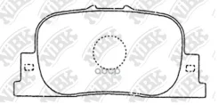 ������� �������� �. Toyota Camry 2.2i/3.0i 00-01 NiBK ���. PN1431 PN1431-NIBK PN1431 ����