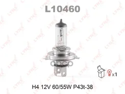 ����� H4 12V 60/55W P43T-38 LYNXauto ���. L10460 L10460 LYNXauto L10460 ����