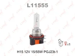 ����� H15 12V 15/55W PGJ23t-1 LYNXauto ���. L11555 L11555 LYNXauto L11555 ����