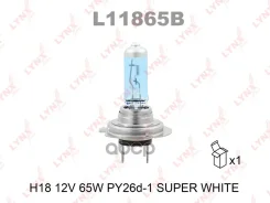 ����� H18 12V 65W PY26d-1 Super White LYNXauto ���. L11865B L11865B LYNXauto L11865B ����