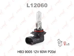 ����� HB3 9005 12V60W P20D LYNXauto ���. L12060 L12060 LYNXauto L12060 ����
