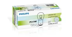 ����� ����������� ���������� P21W BA15s Long Life Eco Vision 12V 21W ������ 10 �� (���� �� �����) Philips ���. 12498Llecocp 12498LLECOCP ����
