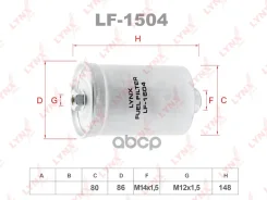 ������ ��������� Volga/Gazelle/Sobol/UAZ Hunter 31519 LYNXauto ���. LF1504 LF1504 LYNXauto LF1504 ����
