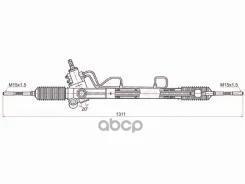����� ������� Toyota Camry/Lexus ES300 96-00 LHD Sat ���. ST-44250-06120 ST4425006120 ����