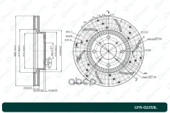 ���� ��������� ��������������� ������������� ����� G-Brake ���. GFR02253L GFR02253L G-Brake GFR02253L ����