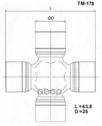 ���������� ���������� ���� Mitsubishi Chariot RVR 91-97 TOYO ���. TM178 TM178 ����