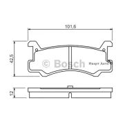������� �������� Mazda 323 F 89-94, 323 III 85-95, 323 S 89-94, MX-3 91-, Daihatsu Charade IV 93-, GRAN MOVE 96-, Bosch 0986460080 �-�� 0986460080 ���...
