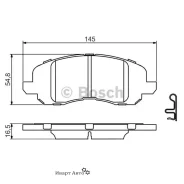 ������� �������� ��������! Dodge Caliber, Jeep Compass 2.0/2.4 06 Bosch 0986494575 0 986 494 575_ 0986494575 ����
