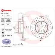 ���� ��������� Brembo 08A2051X 08A2051X ����