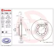 ���� ��������� ������ Renault Mascott 99- Brembo 09726210 09726210 ����