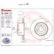 ���� ��������� Brembo 09. A229.11 09A22911 ����