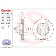 ���� ��������� Brembo 09. A609.10 09A60910 ����