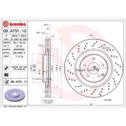 ��������� ���� Brembo 09A73111 09A73111 ����