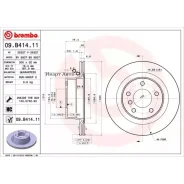 ���� ��������� ������ ������������� Brembo 09B41411 09B41411 ����