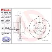 ���� ��������� Brembo 09. B648.11 09B64811 ����
