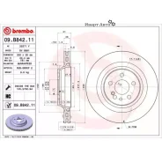 ���� ��������� ������ � ��������� MB W2 Brembo 09B84211 09 B842 11 09B84211 ����